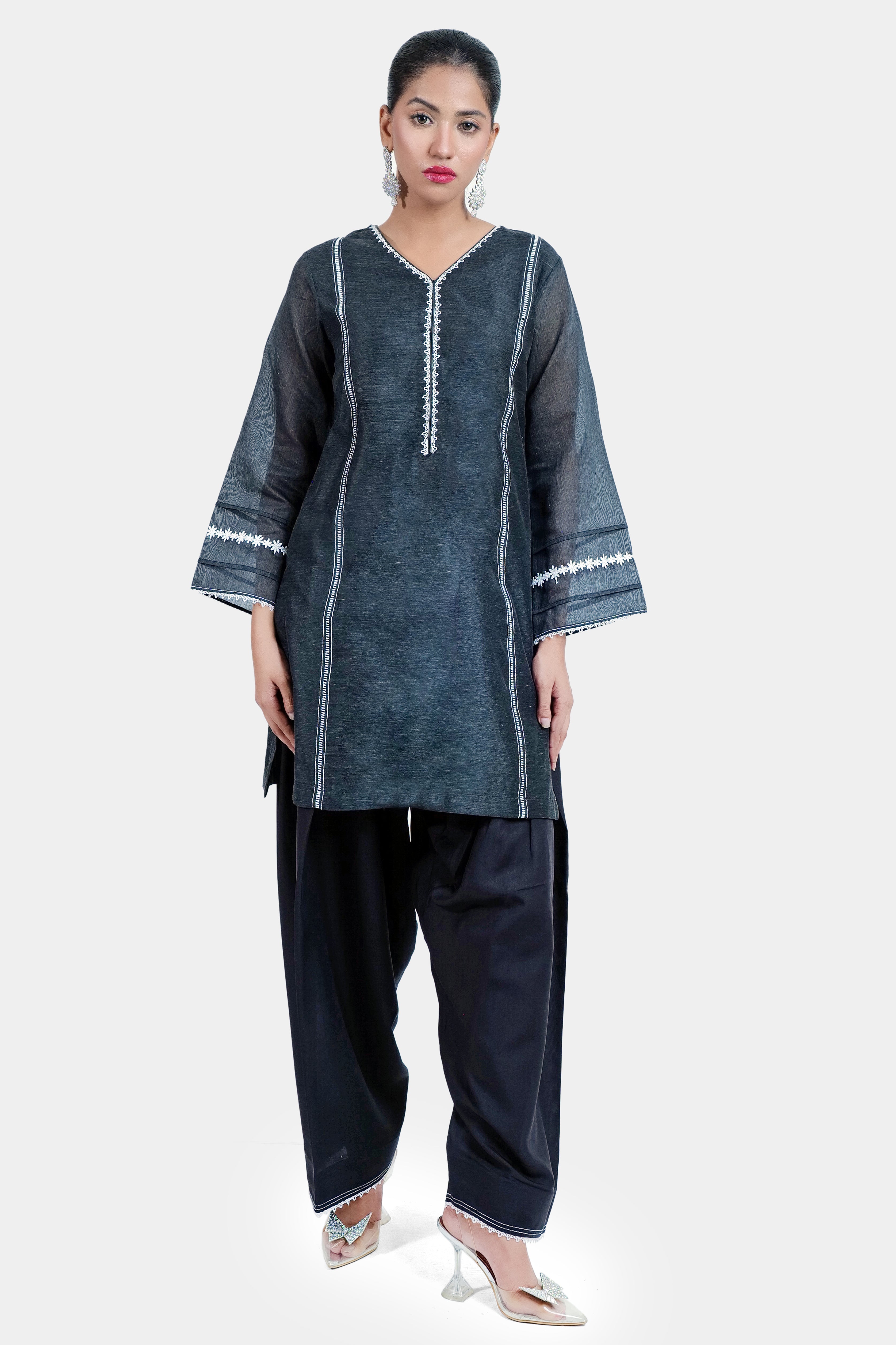 Shalwar Kameez-Black