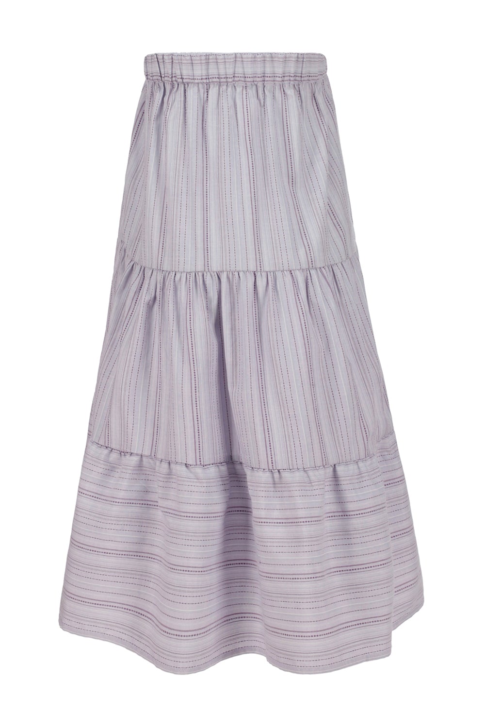 Purple Tiered Skirt